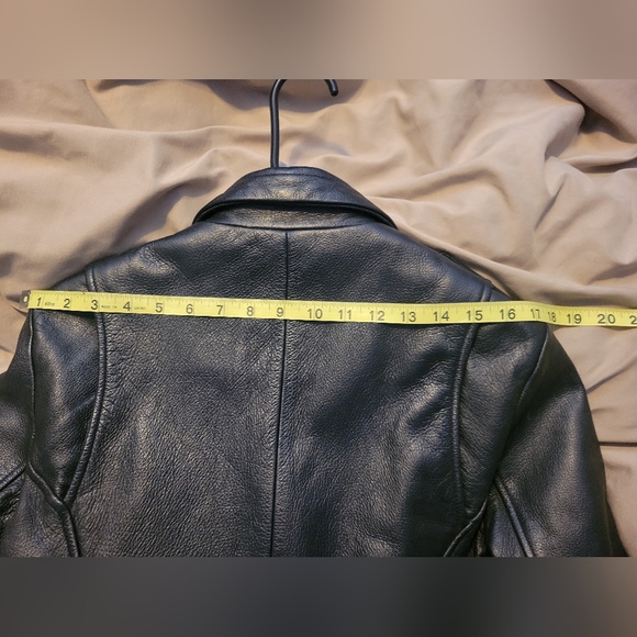 Wilson's cropped motorcycle jacket - Picture 5 of 9